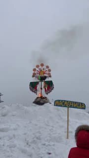 Когда хотела в ускоренном режиме снять Масленицу) с праздником! image preview